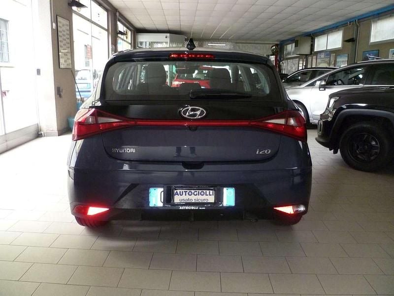 Usata Hyundai i20 84 CV (61 kW) 2023 Blu/azzurro Utilitaria