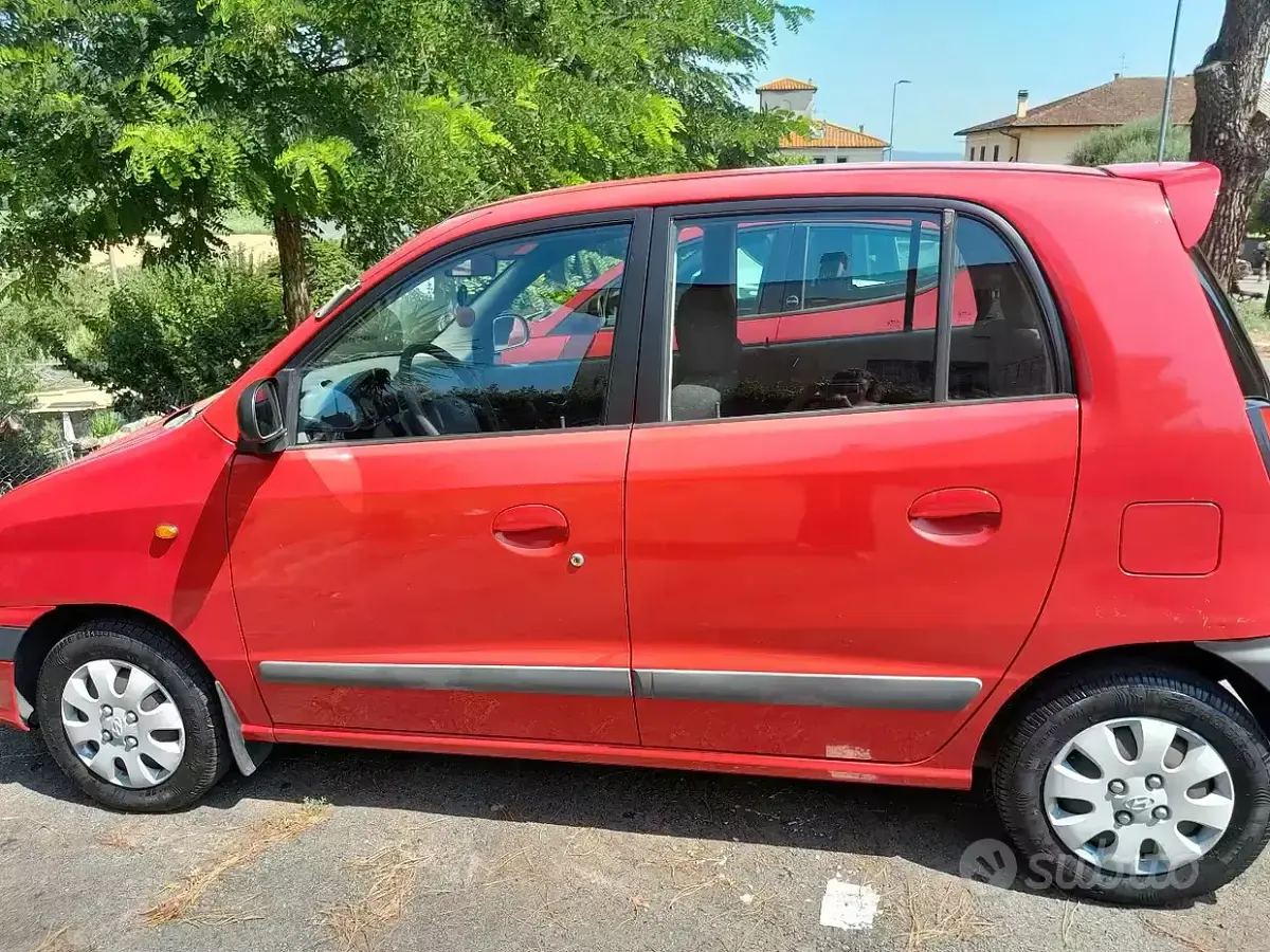 Usata Hyundai Atos Prime 2001 Rosso Utilitaria