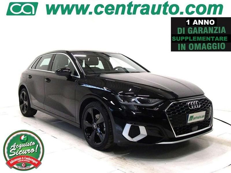 Usata Audi A3 Advanced 116 CV (85 kW) 2022 Nero Berlina