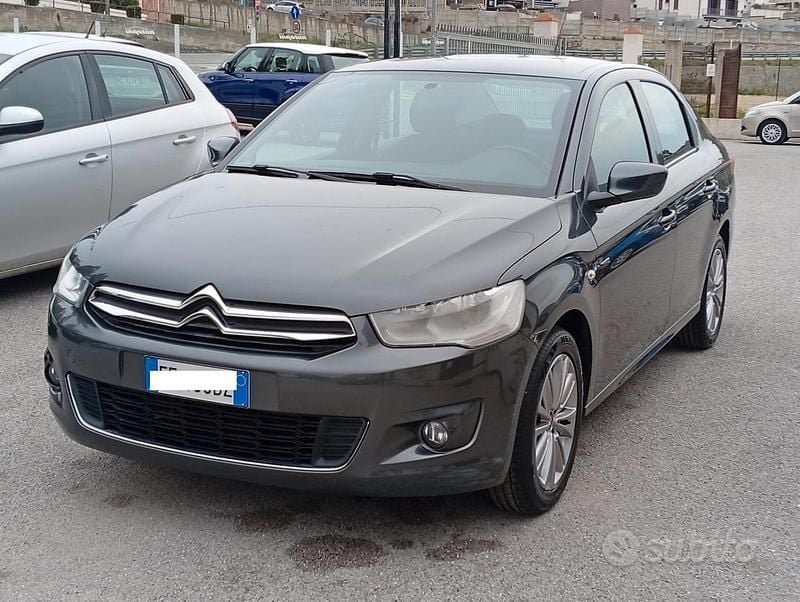 Usata Citroën C-Elysee I Exclusive 99 CV (72 kW) 2016 Grigio Berlina
