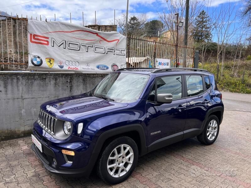 Blu Usata 2021 Jeep Renegade Limited SUV | 16.498 € (Super prezzo) - Immagine 1/4