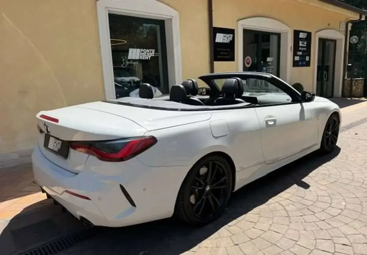 Usata BMW 420 Cabriolet M Sport 190 CV (139 kW) 2021 Bianco Cabrio