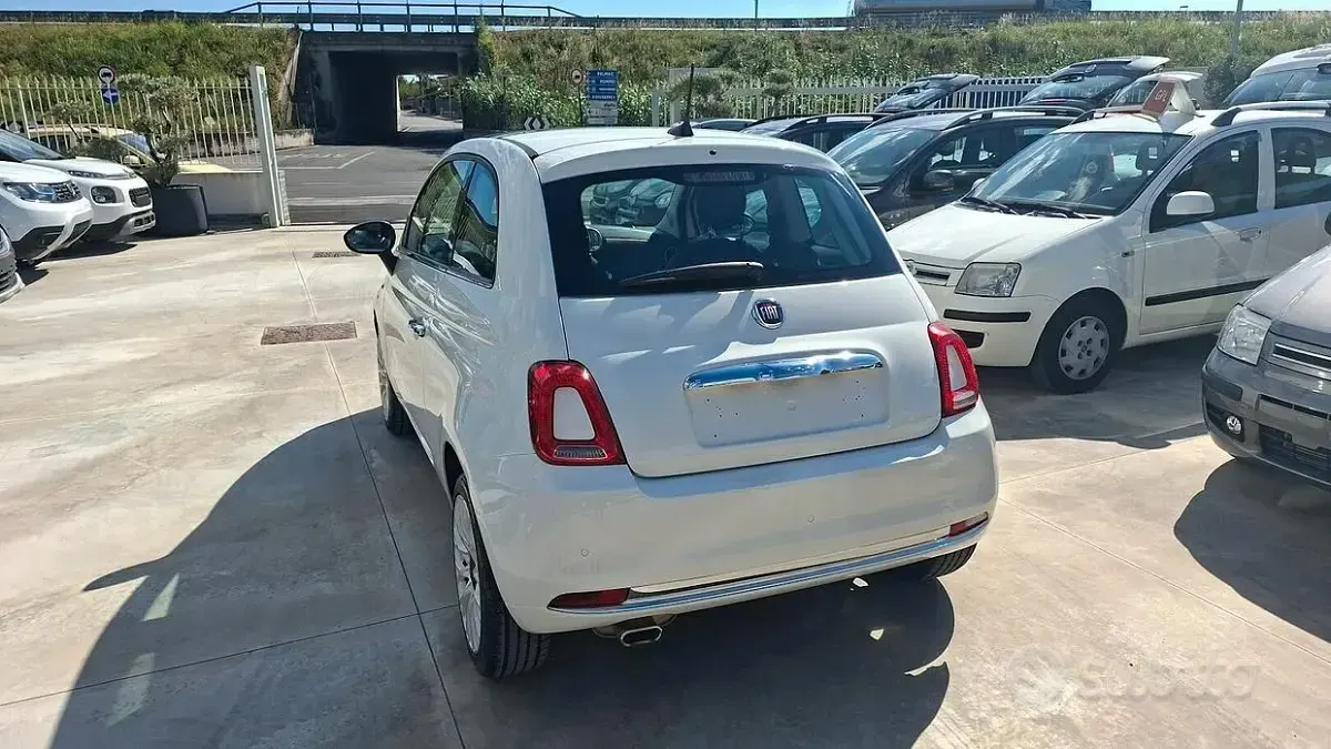 Usata Fiat 500 Lounge 69 CV (50 kW) 2020 Bianco Berlina