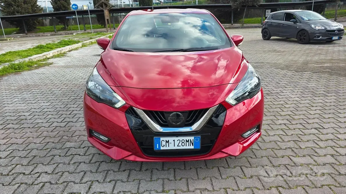 Usata Nissan Micra 87 CV (63 kW) 2023 Rosso Utilitaria