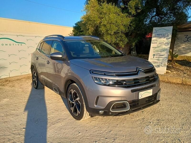Grigio Usata 2022 Citroën C5 Aircross Shine SUV | 21.800 € (Buon prezzo) - Immagine 1/4