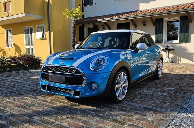 Usata Mini Cooper S 192 CV (141 kW) 2014 Blu/azzurro Utilitaria