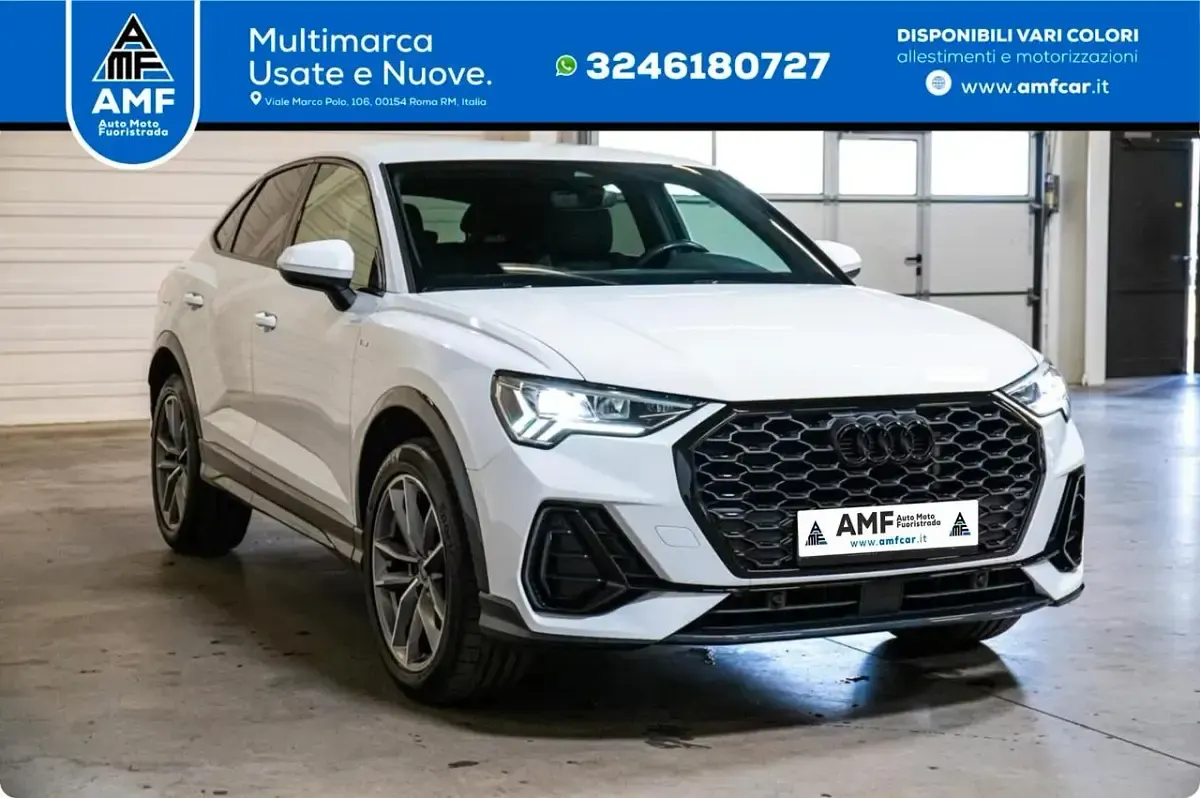 Usata Audi Q3 Sportback S-Line 149 CV (109 kW) 2022 Bianco SUV