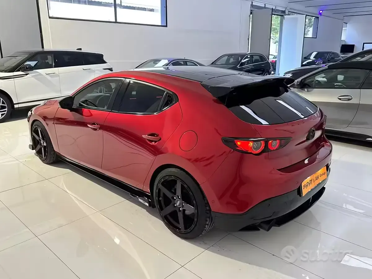 Usata Mazda 3 Exceed 116 CV (85 kW) 2019 Rosso Berlina