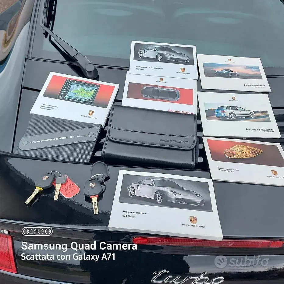 Usata Porsche 996 Turbo 420 CV (308 kW) 2003 Nero Coupé