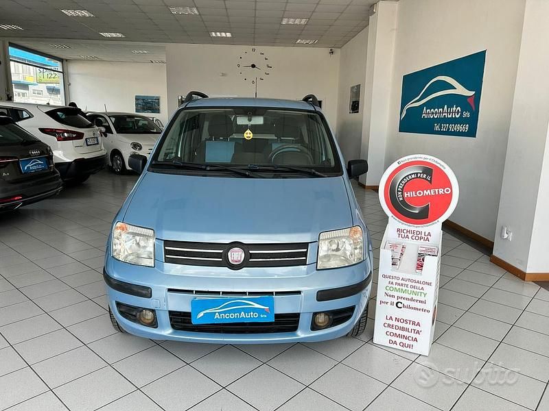 Usata Fiat Panda 60 CV (44 kW) 2007 Blu Utilitaria