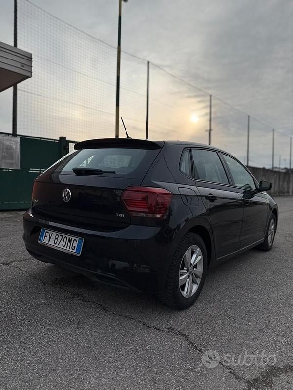 Usata VW Polo 90 CV (66 kW) 2019 Nero Berlina