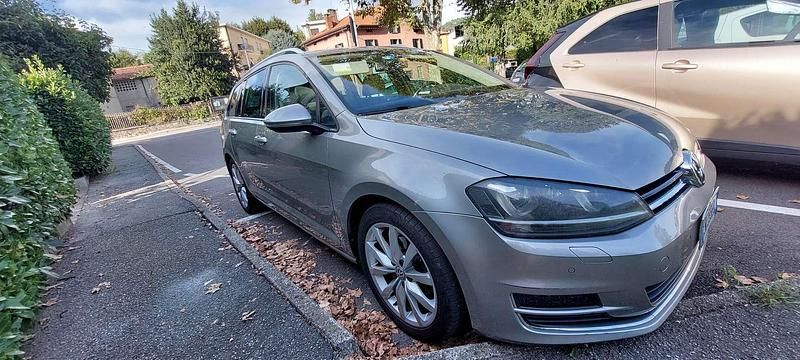 Usata VW Golf VII Highline 122 CV (89 kW) 2014 Grigio Station wagon