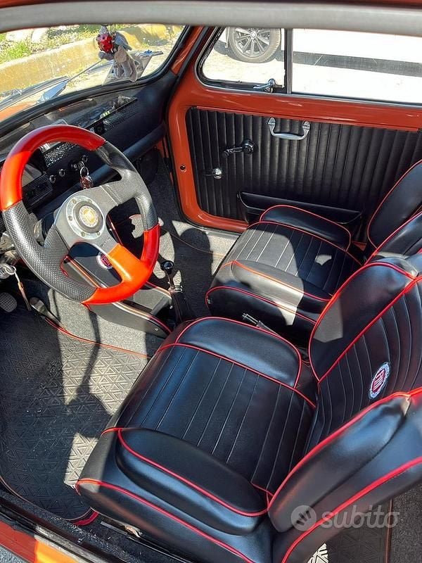 Usata Fiat 500 1970 Rosso Utilitaria