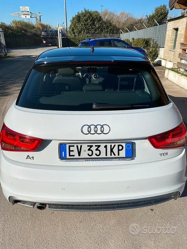 Usata Audi A1 S-Line 2014 Bianco Utilitaria