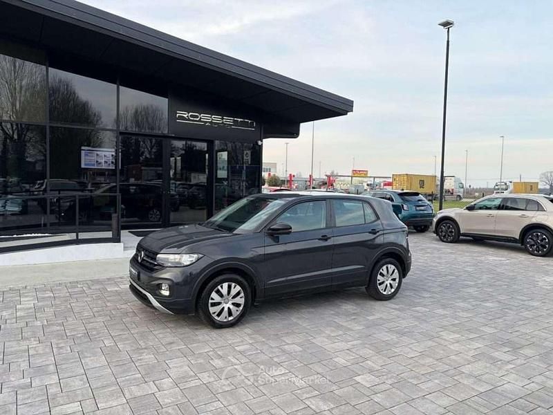 Usata VW T-Cross 95 CV (69 kW) 2020 Grigio SUV