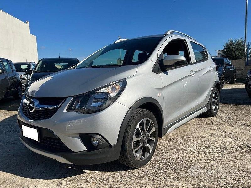 Usata Opel Karl Rocks 73 CV (53 kW) 2019 Grigio Utilitaria