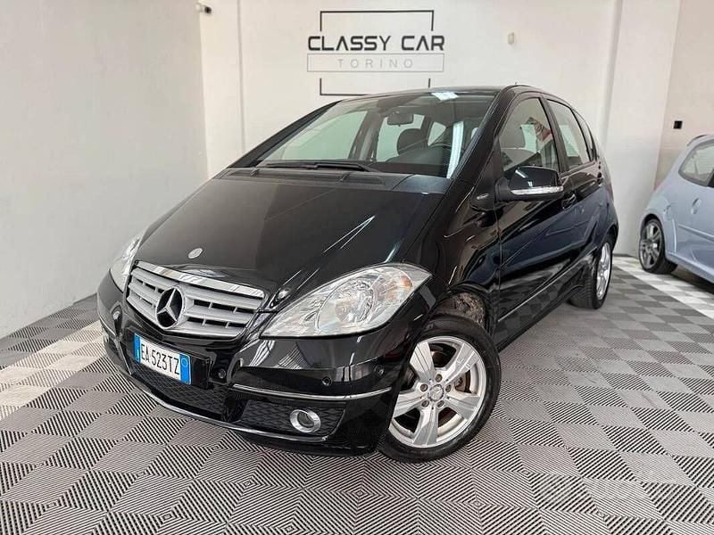 Usata Mercedes A180 Avantgarde 109 CV (80 kW) 2010 Nero Monovolume