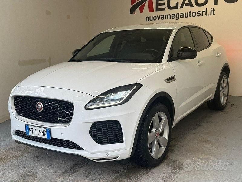 Usata Jaguar E-Pace R-Dynamic 180 CV (132 kW) 2019 Bianco SUV