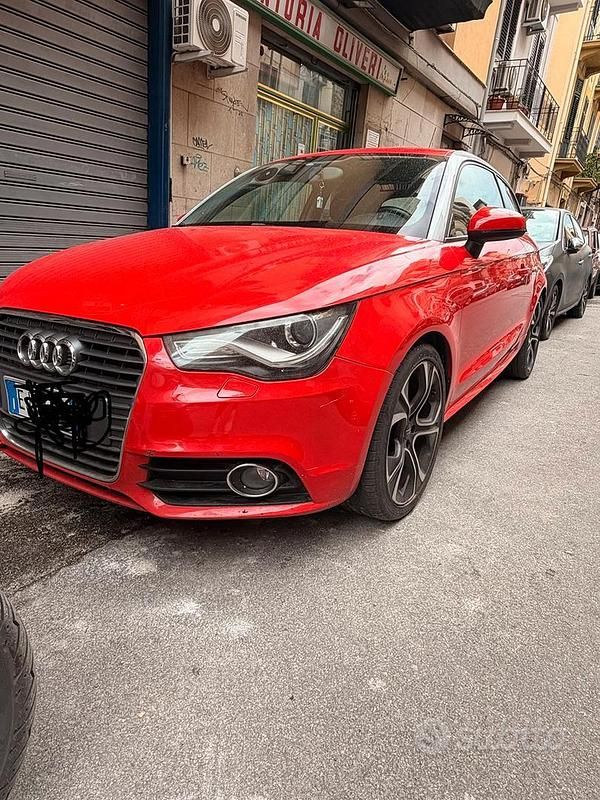 Usata Audi A1 2011 Rosso Utilitaria