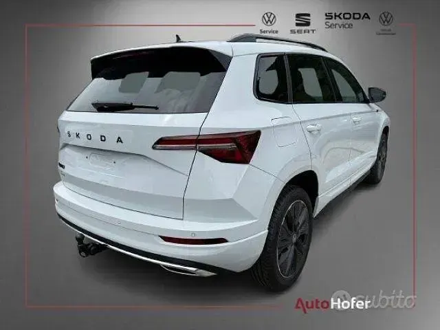 Nuova Skoda Karoq SportLine 150 CV (110 kW) 2026 Bianco SUV