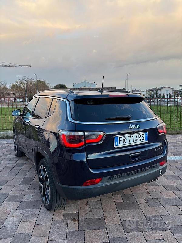 Usata Jeep Compass Limited 120 CV (88 kW) 2018 Blu SUV