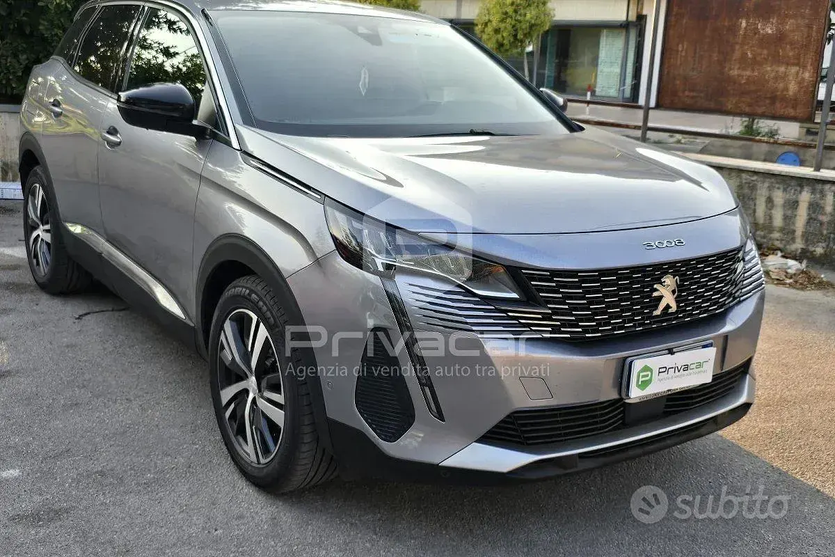 Usata Peugeot 3008 Allure 131 CV (96 kW) 2022 Grigio SUV