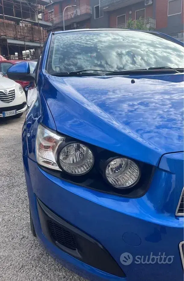 Usata Chevrolet Aveo LS 84 CV (61 kW) 2012 Bluazzurro Berlina