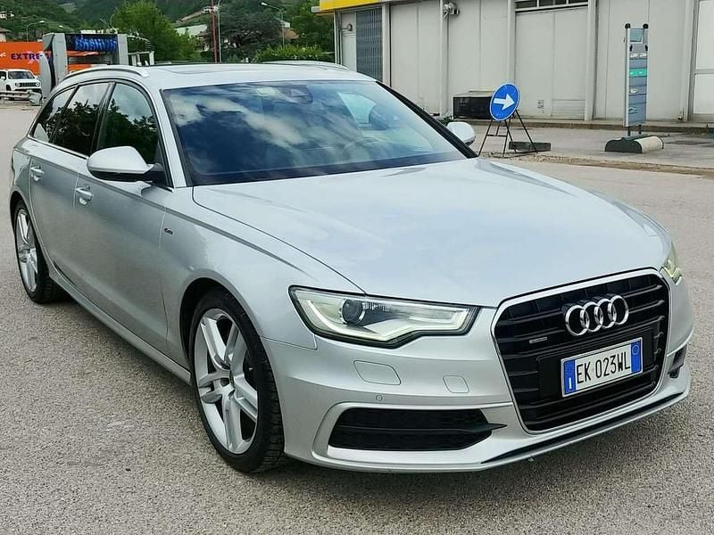 Argento Usata 2011 Audi A6 S-Line Station wagon | 10.450 € (Buon prezzo) - Immagine 1/4