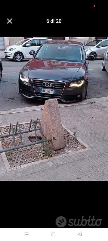 Usata Audi A4 Ambiente 143 CV (105 kW) 2008 Nero Berlina