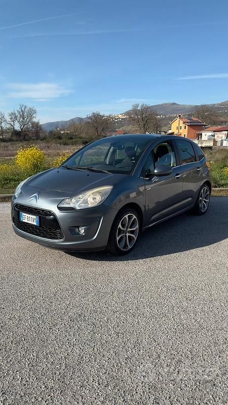 Usata Citroën C3 Exclusive 95 CV (69 kW) 2011 Grigio Berlina