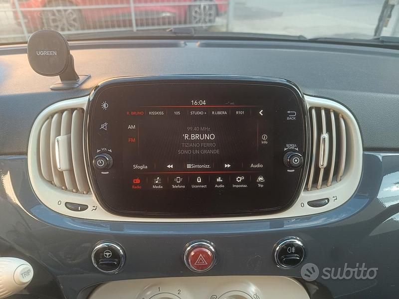 Usata Fiat 500 Lounge 69 CV (50 kW) 2020 Grigio Berlina