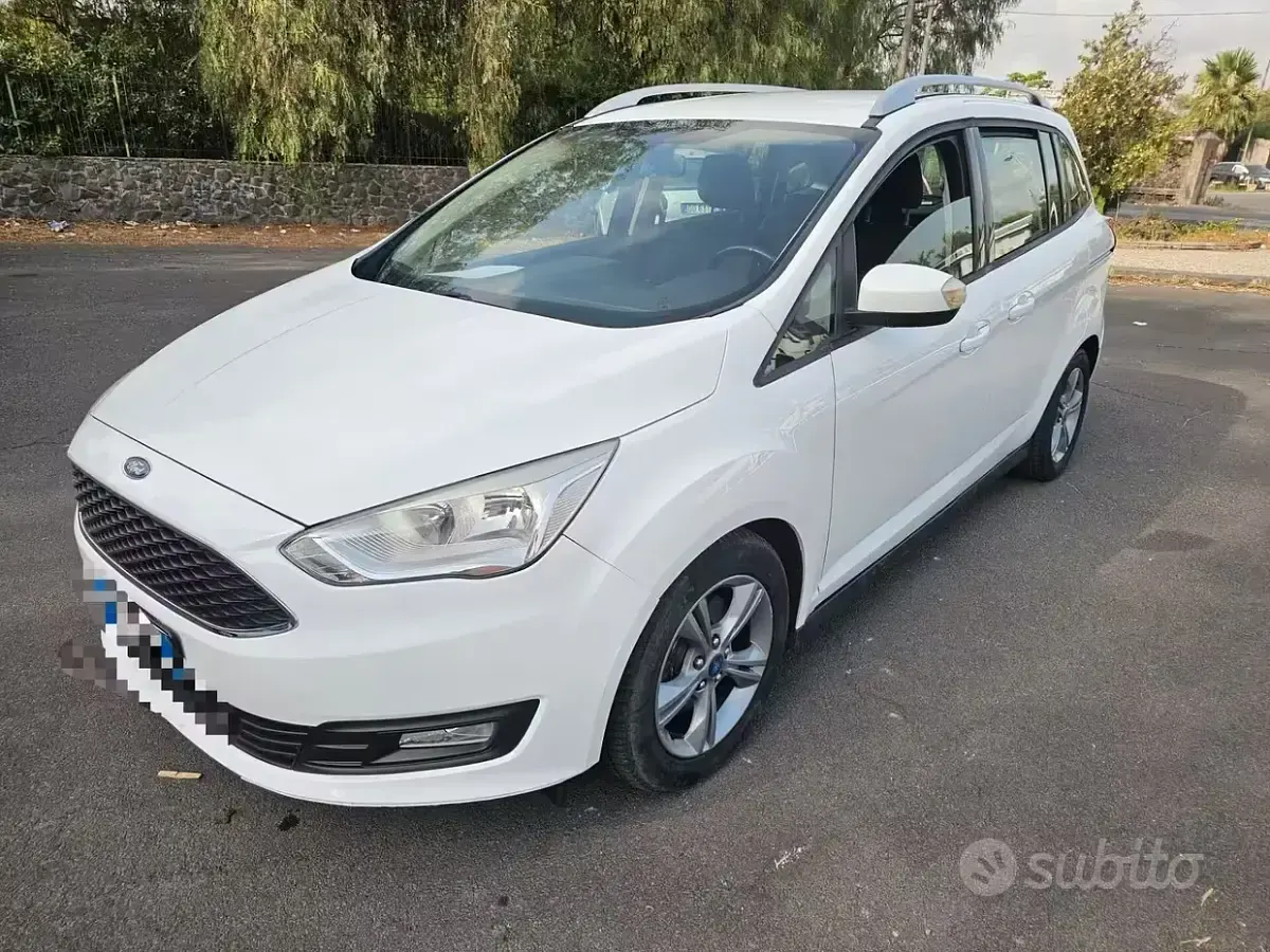 Usata Ford C-MAX Business Edition 120 CV (88 kW) 2018 Bianco Monovolume