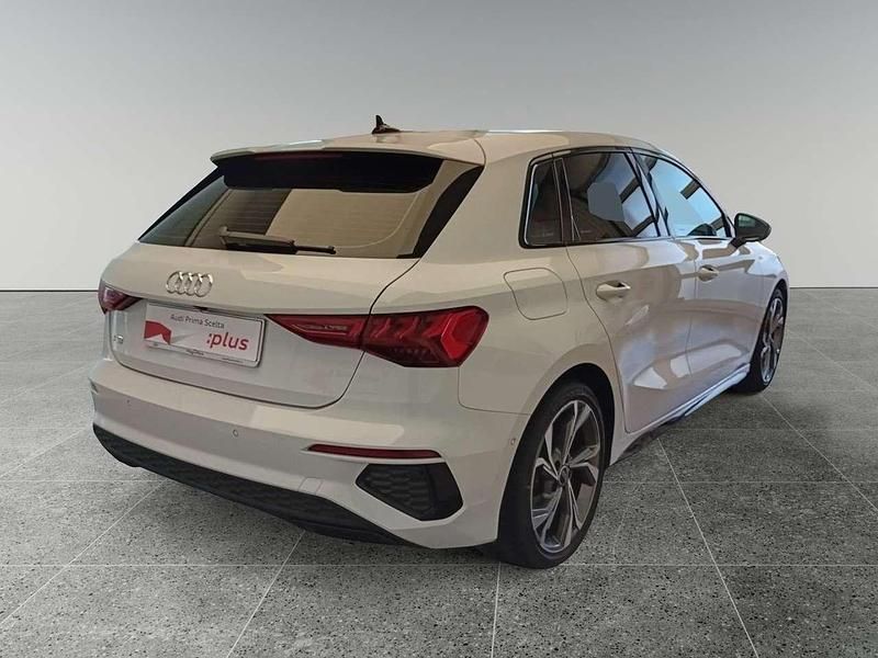 Usata Audi A3 Sportback S-Line 150 CV (110 kW) 2023 Bianco Utilitaria