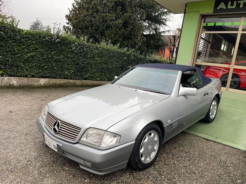 Usata Mercedes SL320 231 CV (169 kW) 1993 Argento Cabrio