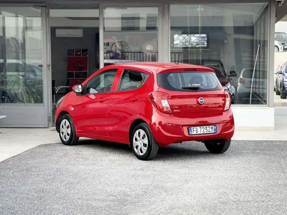 Usata Opel Karl 75 CV (55 kW) 2016 Rosso Utilitaria