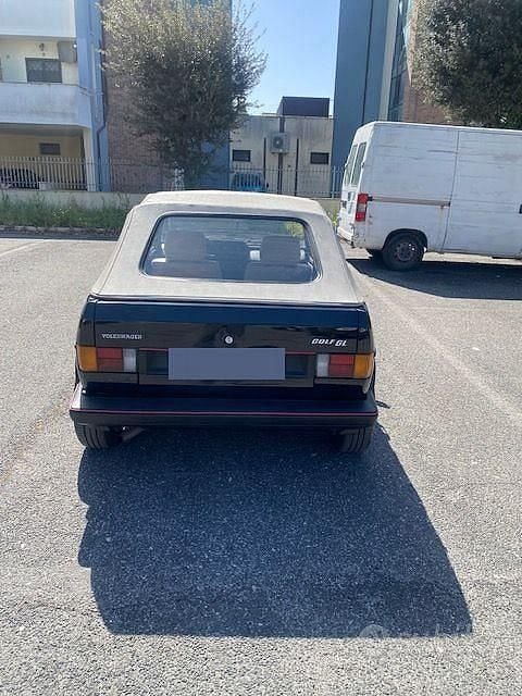 Usata VW Golf Cabriolet 50 CV (36 kW) 1981 Nero Cabrio