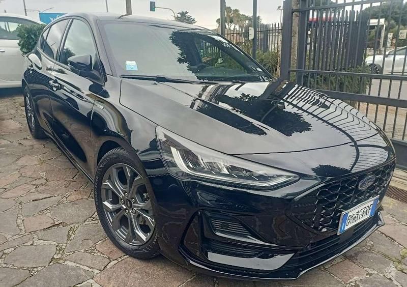 Usata Ford Focus ST-Line X 155 CV (114 kW) 2024 Nero Berlina