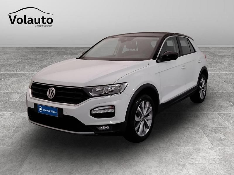 Bianco Usata 2019 VW T-Roc Style SUV | 17.900 € (Ottimo prezzo) - Immagine 1/4