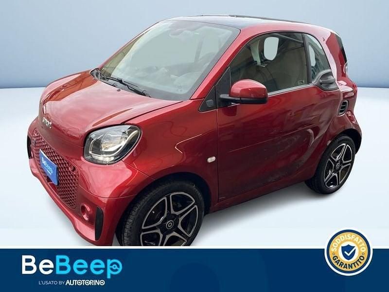 Rosso pastello Usata 2020 Smart ForTwo Electric Drive Pulse Tre volumi | 9400 € (Buon prezzo) - Immagine 1/3