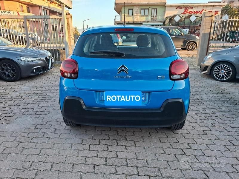 Usata Citroën C3 Feel 75 CV (55 kW) 2018 Blu Utilitaria