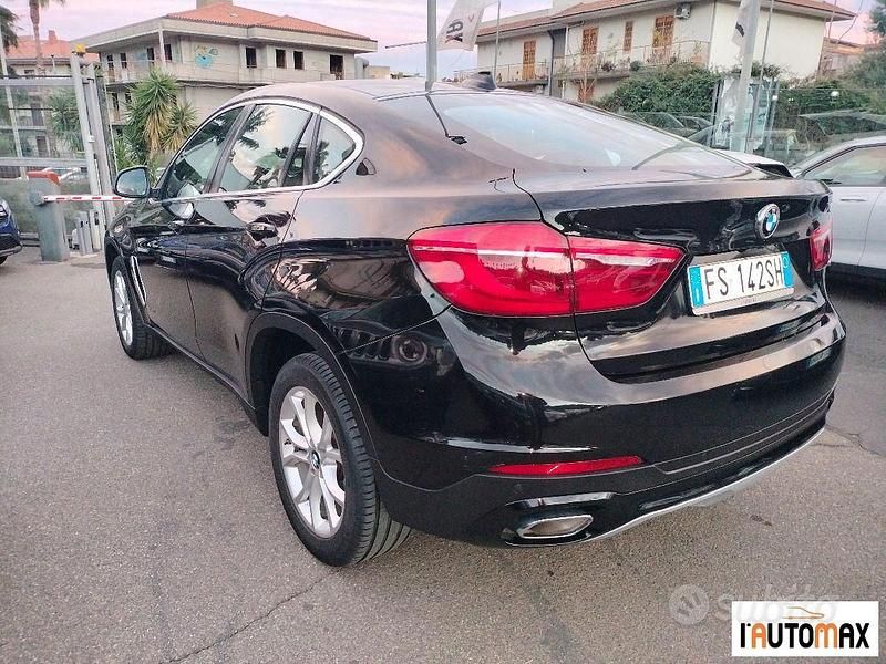 Usata BMW X6 Efficient Dynamics 258 CV (189 kW) 2018 Nero SUV