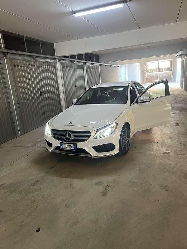 Usata Mercedes C200 Premium 136 CV (100 kW) 2016 Bianco Berlina