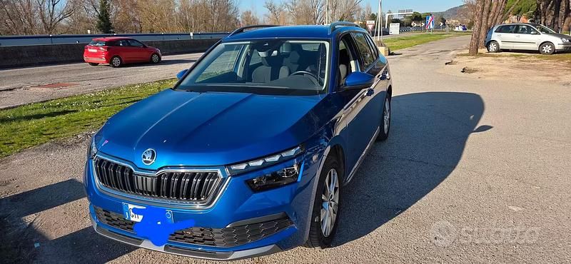Usata Skoda Kamiq 90 CV (66 kW) 2022 Blu SUV