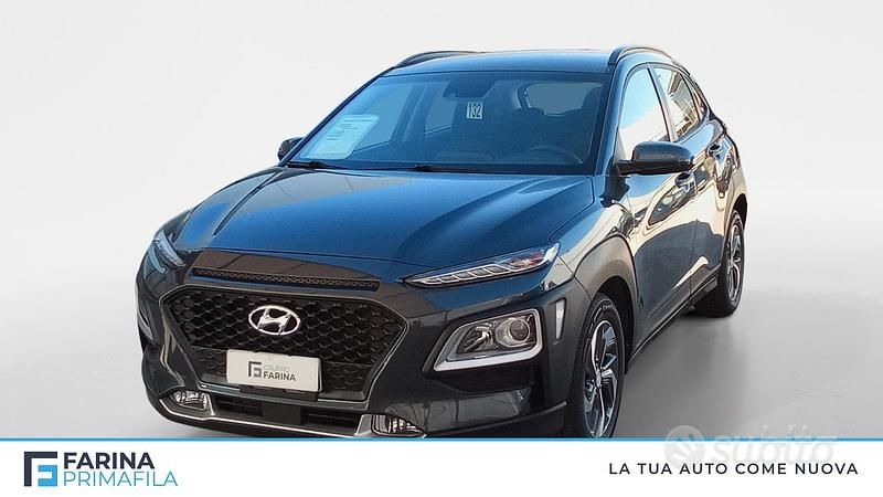 Usata Hyundai Kona 141 CV (103 kW) 2021 Grigio scuro SUV