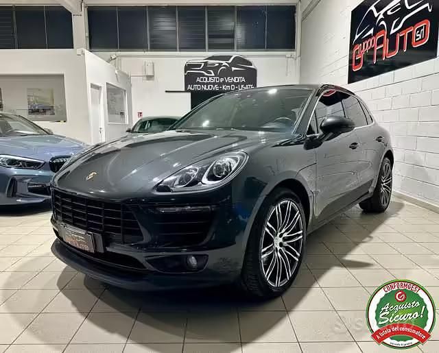 Usata Porsche Macan 250 CV (183 kW) 2017 Grigio SUV