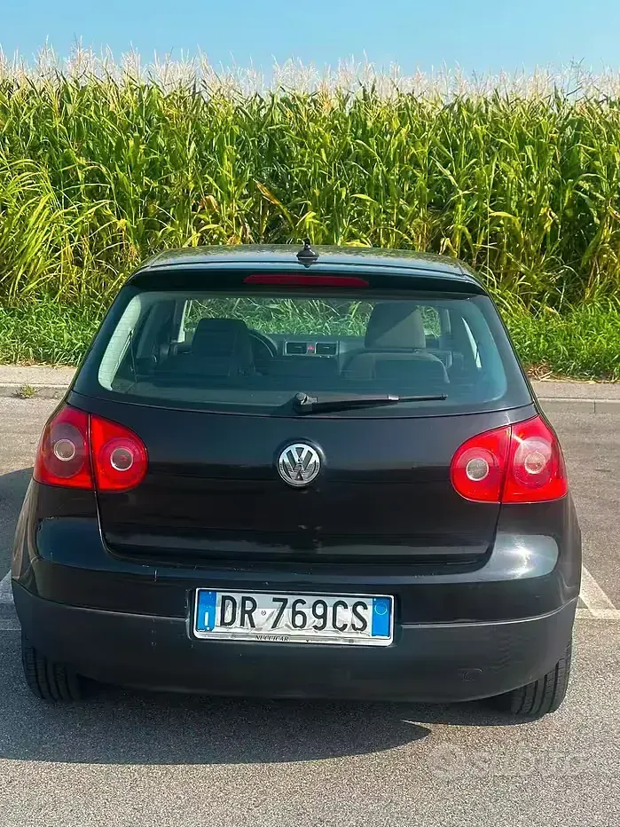 Usata VW Golf Plus GT 105 CV (77 kW) 2008 Nero Monovolume