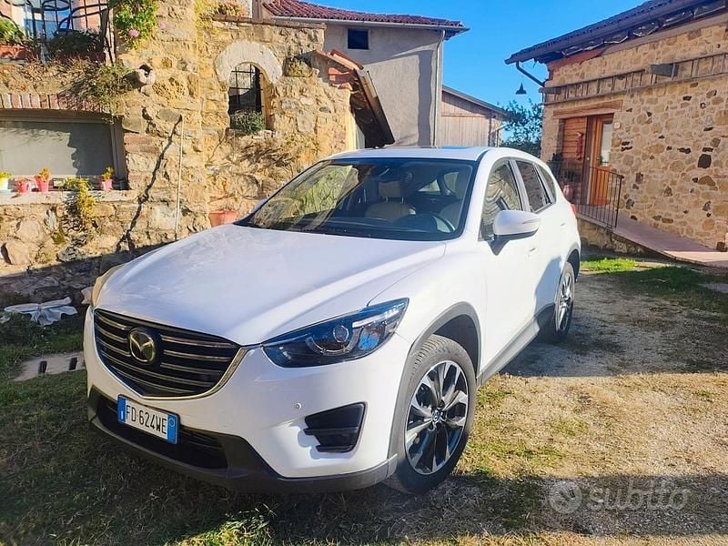 Usata Mazda CX-5 Exceed 175 CV (128 kW) 2016 Bianco SUV