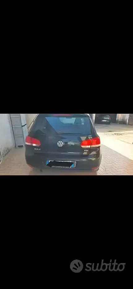 Usata VW Golf VII 105 CV (77 kW) 2018 Nero Berlina