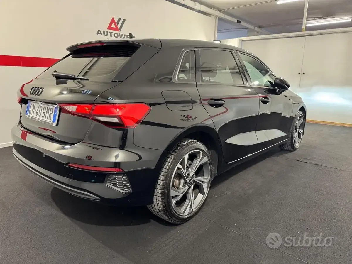 Usata Audi A3 Advanced 116 CV (85 kW) 2023 Nero Berlina