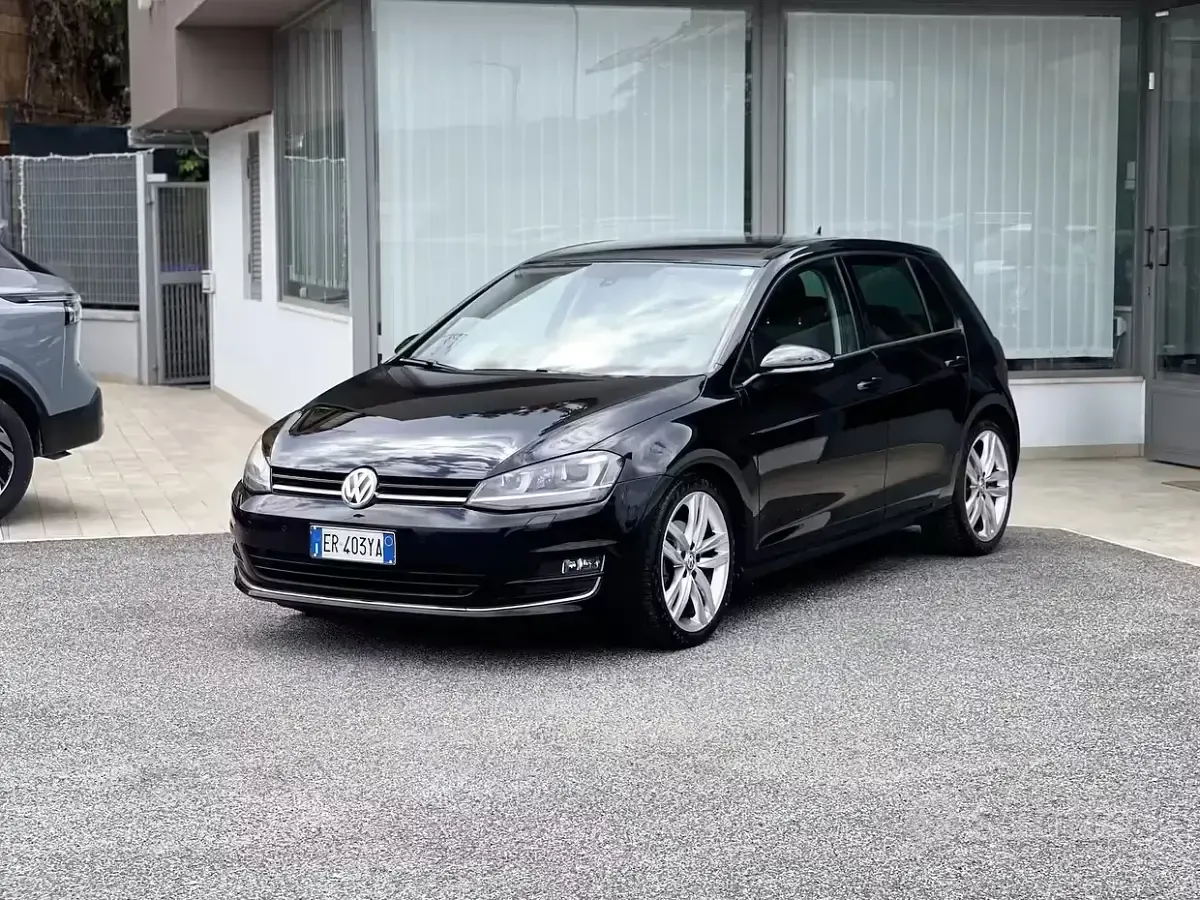 Usata VW Golf VII 140 CV (102 kW) 2013 Nero Berlina